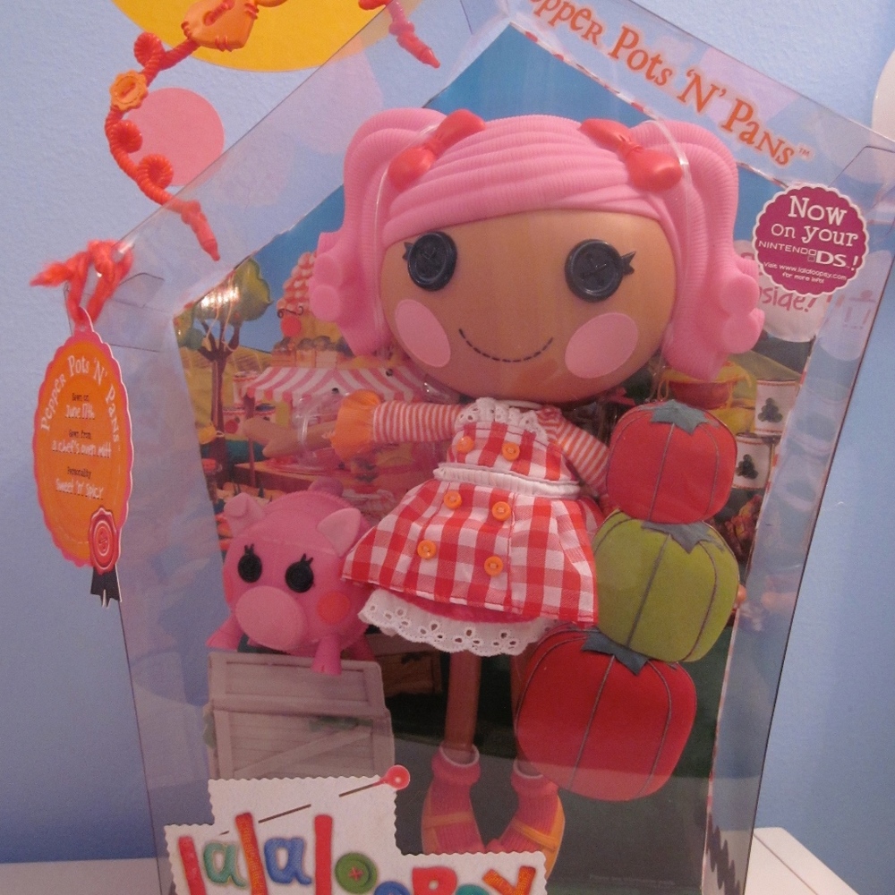 Lalaloopsy Pepper Pots 'n' Pans NIB VHTF
